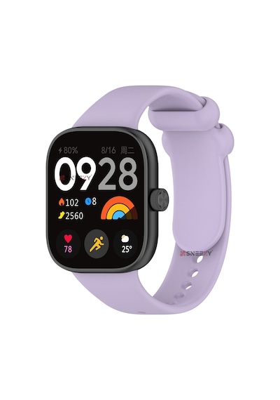 Redmi Watch 5 Uyumlu Kordon Purelux Soft Yumuşak Silikon Kordon Kayış Şık Görünüm