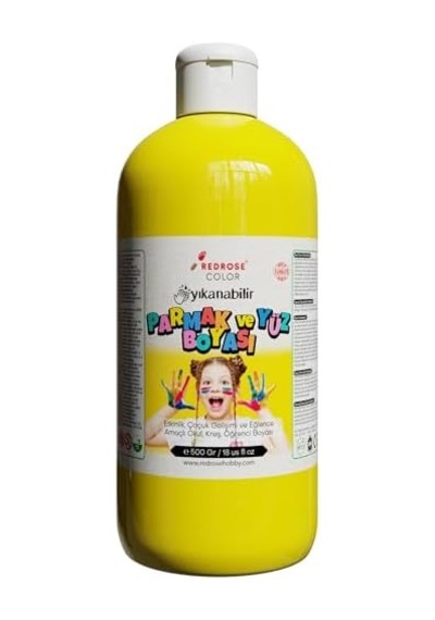 Sarı Parmak Boyası 500gr