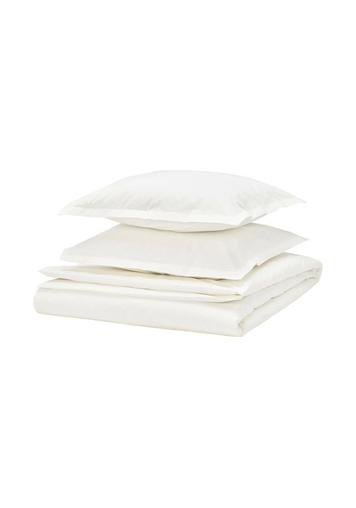 Ikea Hampflockel Çift Kişilik Nevresim Takımı 220 X 240 Cm Beyaz
