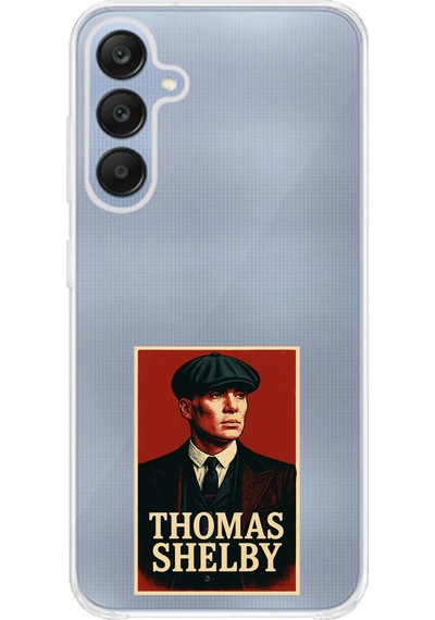 Samsung Galaxy A25 Uyumlu Thomas Shelby Afiş Baskılı Silikon Kılıf Renkli