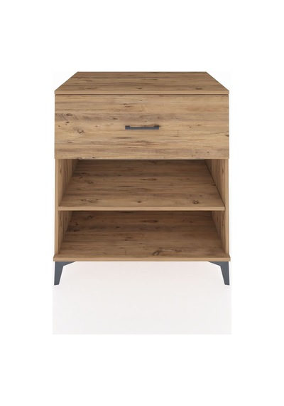 Kronos Şifonyer Tek Raflı Tek Çekmeceli 88x59x96 Çam-çam Çam