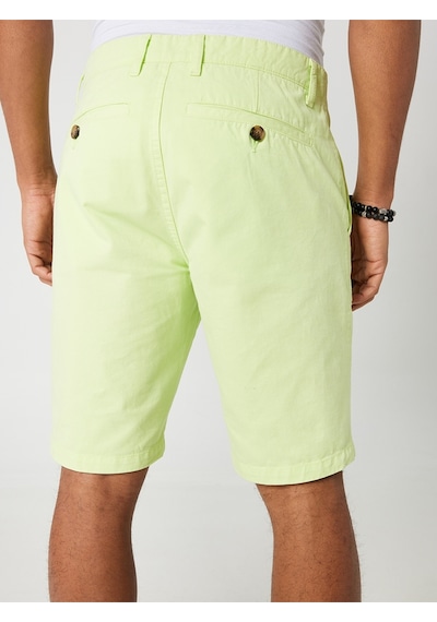 Regular Fit Erkek Şort Sarı