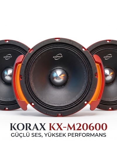 Korax Kx-m20600 Oto Hoparlör Takımı 2 Adet
