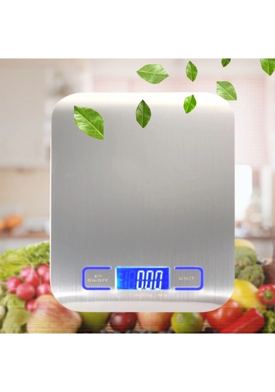 Pratik Tf 1002 Hassas Ölçümlü Maksimum 5 Kg Kapasiteli Led Ekran Platin Dijital Mutfak Tartısı Diğer