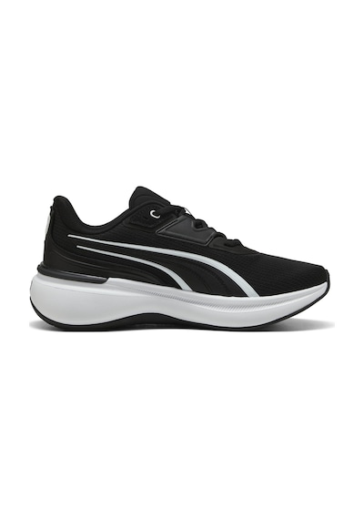 Puma Softride Exo Erkek Siyah Beyaz Yürüyüş Spor Ayakkabı- 311722 Siyah