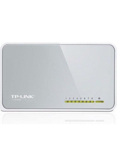 TP-LINK 8port TL-SF1008D 10/100 Masaüstü Yönetilemez Switch