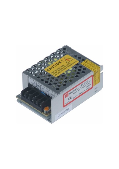 Metal Kasalı Adaptör Mervesan 5 Vdc 25 Watt