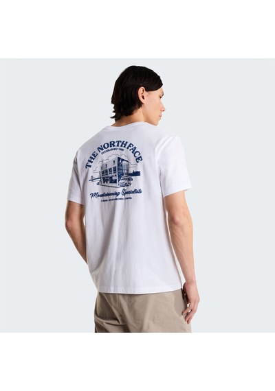 The North Face U Og Store Rlx Ss Tee-graphıc Unisex Tişört Nf0a8jacjk31 Beyaz