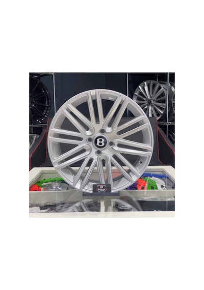 15 İnç 4x114 Uyumlu Bentley Silver Jant Modeli 4adet