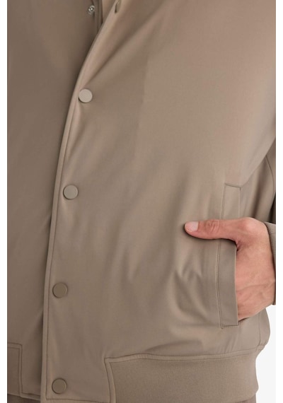 Defacto Slim Fit Astarlı Mont F9655ax26spkh466 Haki-kh466