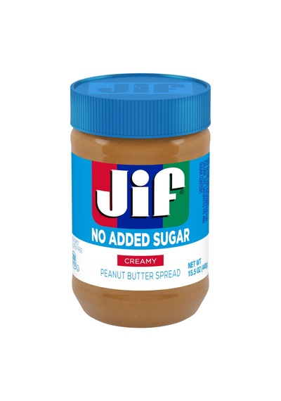 Jif No Added Sugar Creamy Peanut Butter Spread 440g