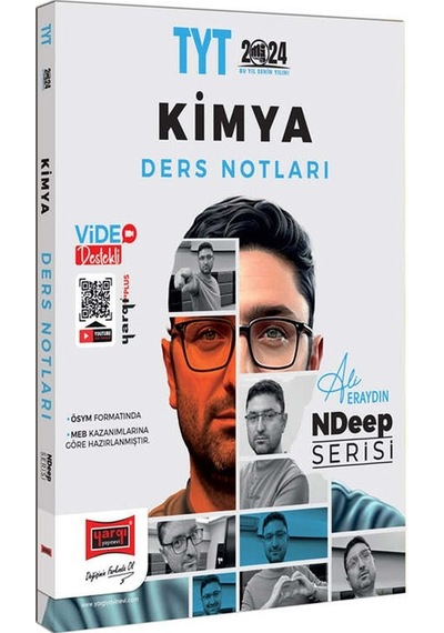 Yargı Yayınları 2024 Ndeep Serisi Tyt Kimya Video Ders Notları Ali Eraydın