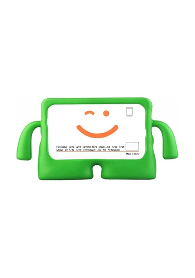 Galaxy Tab S8 Uyumlu Zore İbuy Standlı Tablet Kılıf-yeşil Tablet Kılıfı