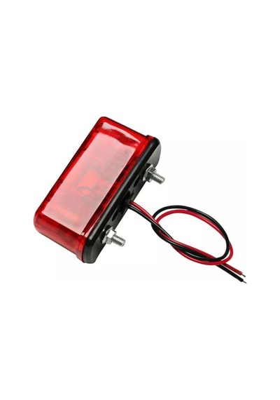 Ahmet Otomotiv 2 Adet Ledli Plaka Lambası Universal 12v-24v Takım Sağ Sol