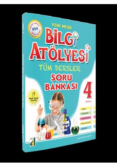 4.Sınıf Tüm Dersler Soru Bankası Bilgi Atölyesi - Damla