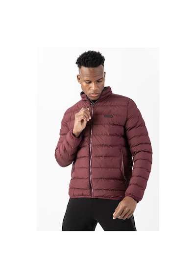 Maraton Sportswear Regular Erkek Dik Yaka Takma Kol Basic Bordo Mont 22314-bordo Bordo