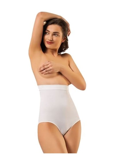 Sistina Beyaz Kadın Dikişsiz Slip Korse - 780