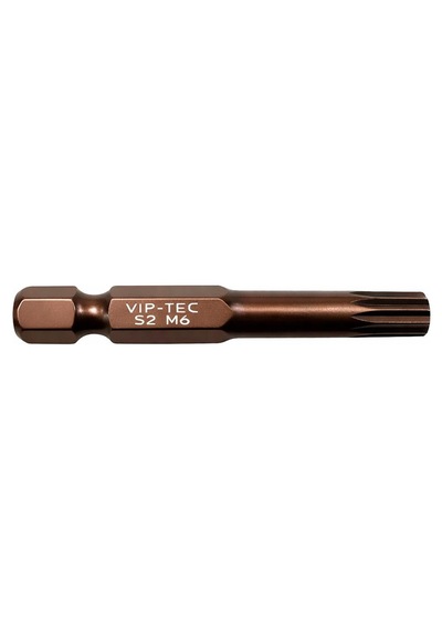 Vıp-tec 1/4 M6 Splıne Uçlu Bits 50 Mm