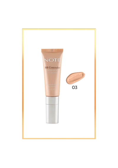 Note Cosmetique Bb Concealer Spf 15 Yoğun Kapatıcı Metal Başlıklı Göz Altı Kapatıcısı - 03 Orta Koyu