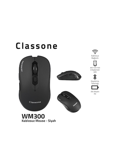 Classone WM300 Kablosuz Mouse