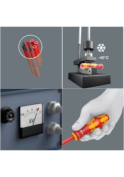 Wera 817 Vde 9mm Değişken Uçlu İzole Tornavida Sapı 05003990001