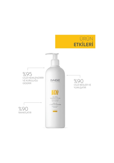 Babe 10% Urea Repairing Lotion 500ml - %10 Üre İçeren Onarıcı Vücut Losyonu