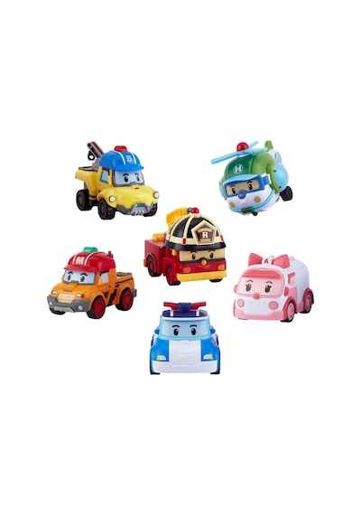 Robocar Poli Gogo Rescue Deluxe 6'lı Set -polı/zr-914 Diğer