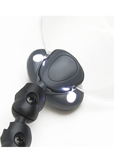 Klemmlupe 2 X Büyütme İle Led-ışıklandırma
