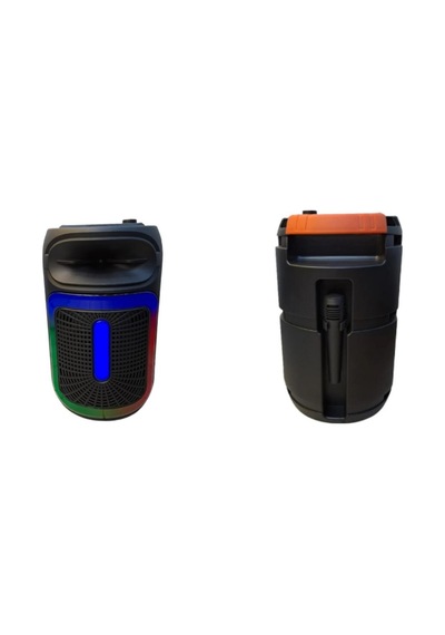 Mikrofonlu Karaoke Hoparlör Şarjlı Taşınabilir Kablosuz Bluetooth Speaker