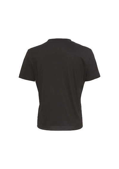 Calvin Klein Ss Fitted Script Siyah Kadın T-shirt-11118 SIYAH Calvin Klein Ss Fitted Script Siyah Kadın T-shirt-11118 SIYAH