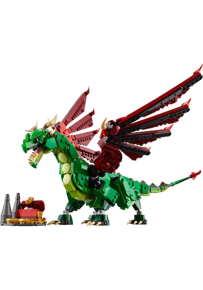 LEGO® Creator 3’ü 1 Arada Orta Çağ Ejderhası 31161 - 9 Yaş ve Üzeri Çocuklar için Yaratıcı Oyuncak Yapım Seti (715 Parça)