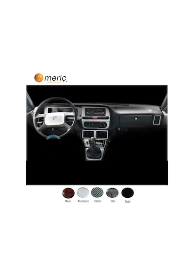 Meriç® Fiat Doğan Slx/Kartal Ön Torpido Kaplama 26 Prç 1997-2002 (530156217)