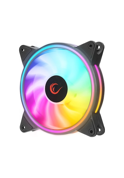 Rampage Coolwınd F3 3 x 12 CM Argb Fan + Kumanda Siyah Kasa Fan Kiti