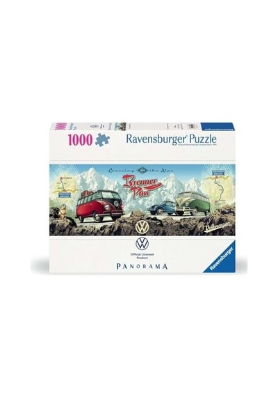 , 1000p Panaroma Puzzle Vw, Yetişkin Puzzle