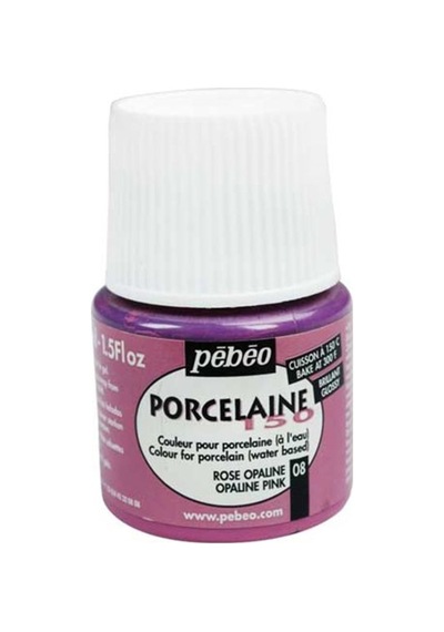 Pebeo Porcelaine 150 Fırınlanabilir Boya 08 Opaline Pink