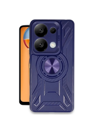 Xiaomi Redmi Note 13 4g Kılıf Lincoln Silikon - Lacivert 0.2M-Çok Renkli