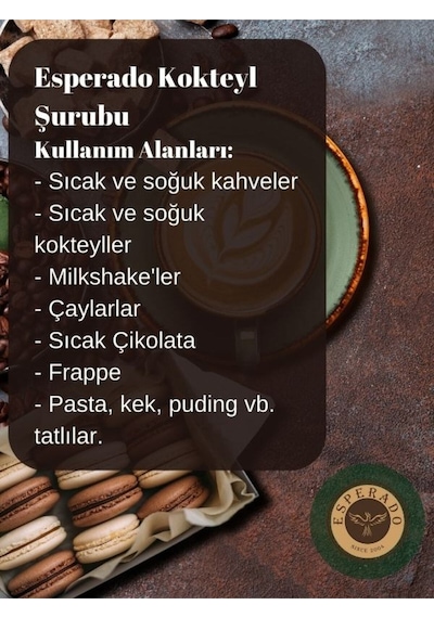 Şekersiz Sugar Free Vanilya-karamel-fındık Aromalı Kahve Şurubu 250 Ml X 3 Adet Diğer