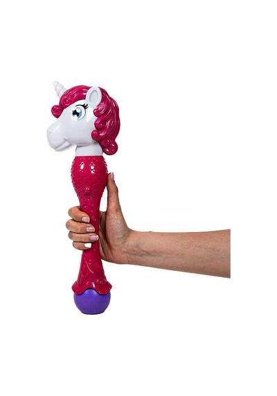 Bubble Wand Light Up Big Mermaid Unicorn 8823a