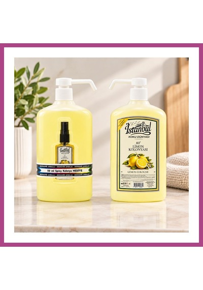 Gees Global Pompa Limon Kolonyası 900 Ml Gbzs