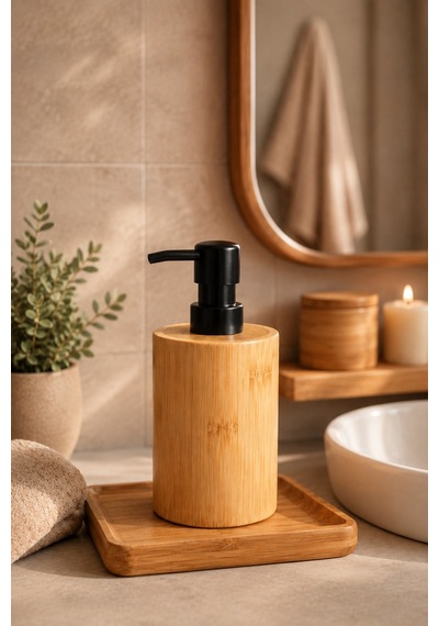 Bambu Yuvarlak Sabunluk Turuncu - 908600914 Turuncu
