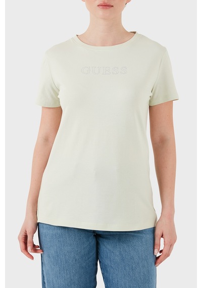 Guess Bayan T Shirt V3bı11 J1314 A89j Yeşil