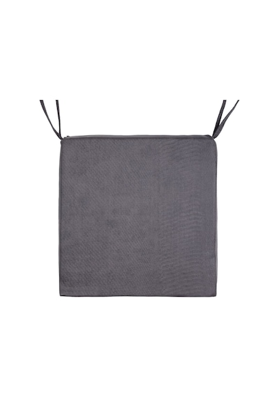 50x50x8cm Sandalye Minderi Dayanaklı Fermuarlı Yıkanabilir Kumaş Bahçe-balkon Minderi 1adet Antrasit Mavi