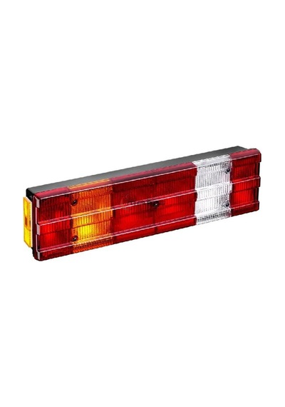 Çerkez Stop Lambası 6-fonksiyon Kanallı 52 Cm Plakalı Yan Soket Sol