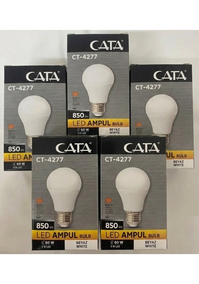 Cata 9w Led Ampül 5 Li Paket