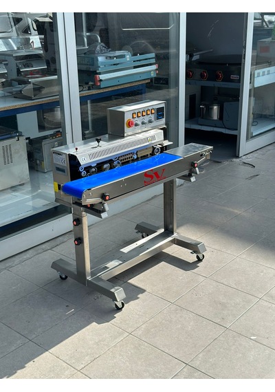 Lavion Frm-980 Gazlı Çerez Cips Gıda Paketleme Makinesi Yapıştırma Makinası Tarih Kodlamalı