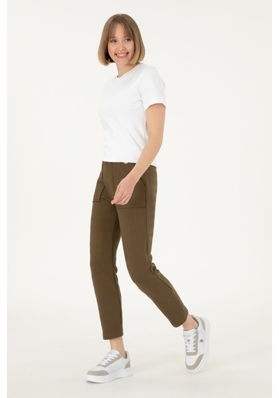 U.s. Polo Assn. Kadın Haki Eşofman Altı 50292467-vr027 Haki