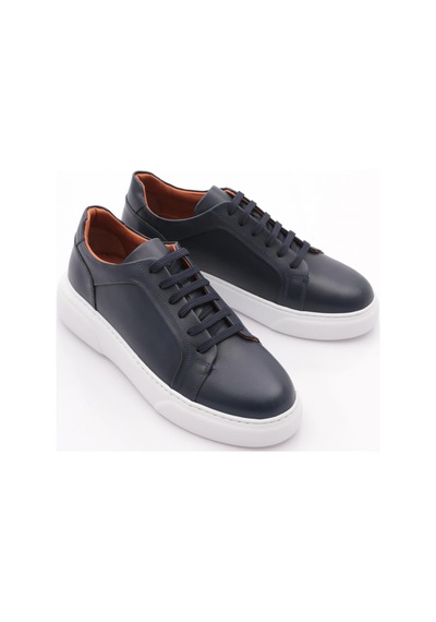 Dgn Tito Erkek Sneakers Ayakkabi Lacivert Beyaz