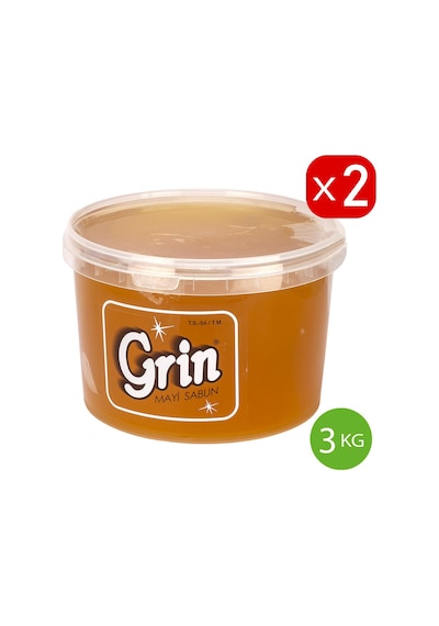 Grin Ekolojik Jel Arap Sabunu 2 x 3 KG