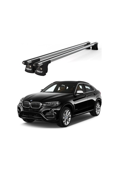 Trio-ıı Bmw X6 2015 Ve Sonrası Uyumlu Kilitli Ara Atkı 135cm Port Bagaj Tavan Barı