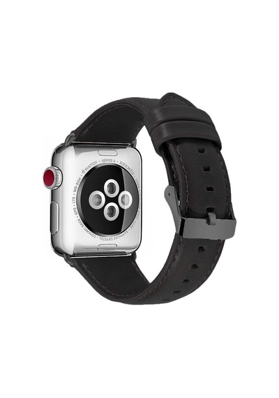 Apple Uyumlu  Watch Ultra 49 MM Kordon Luxury Leather Deri Strap Kordon